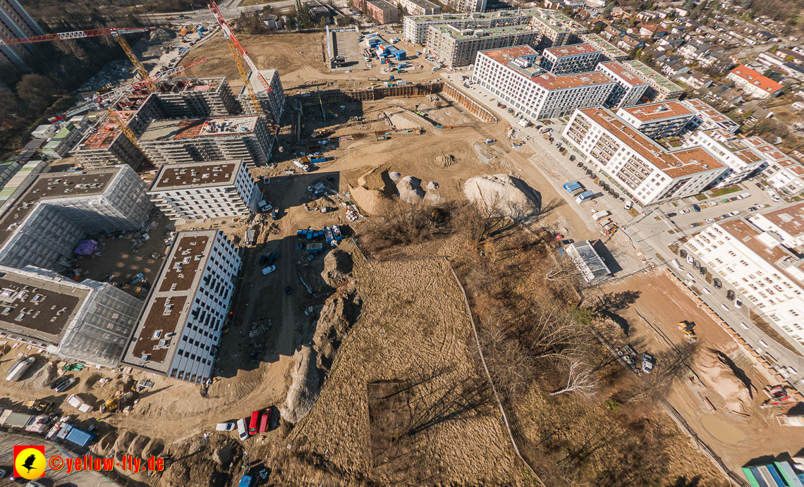 15.02.2023 - Baustell Alexisquartier und Pandion Verde aus der Luft